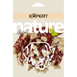 Pet Expert 500g kost kalciová s kachním a chrupavkou 7cm dog